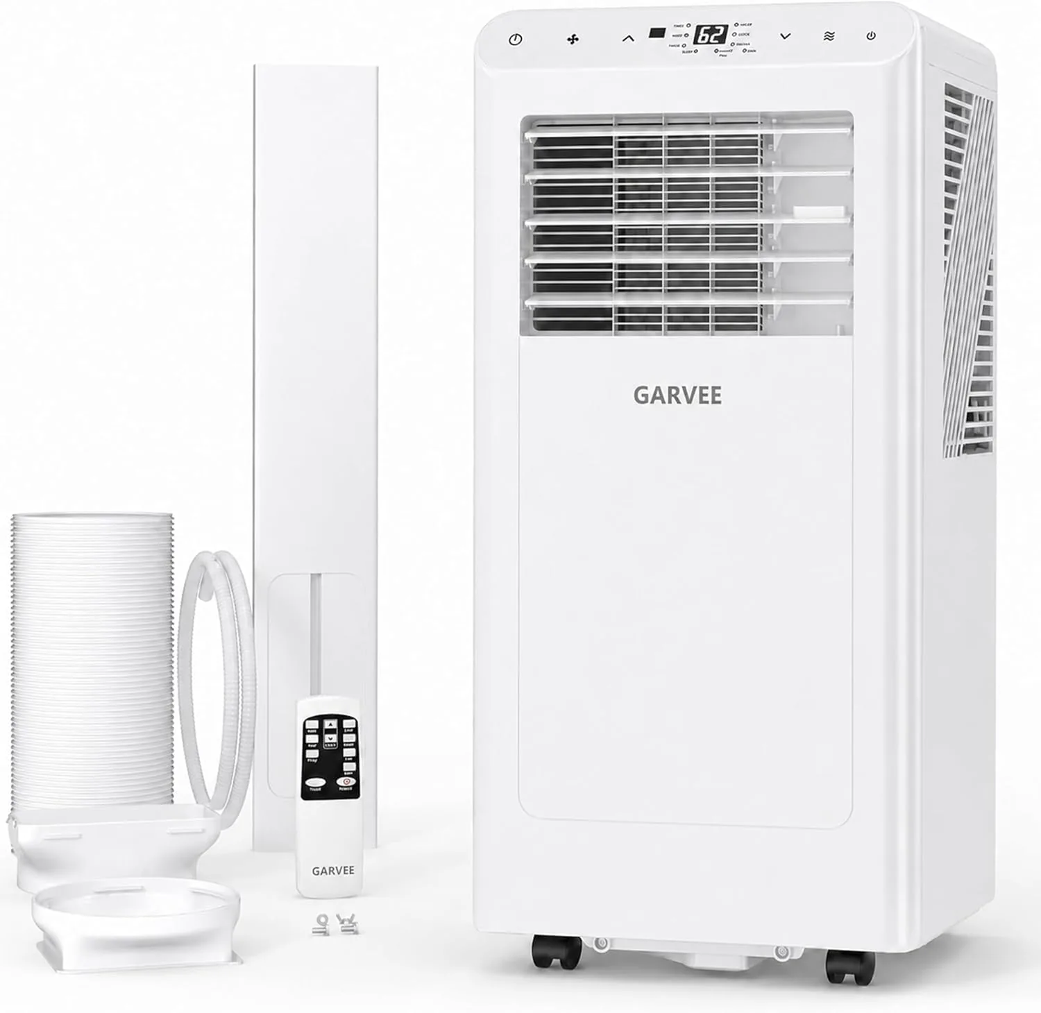 8000 btu portable ac remote 24h timer home office 350 sqft
