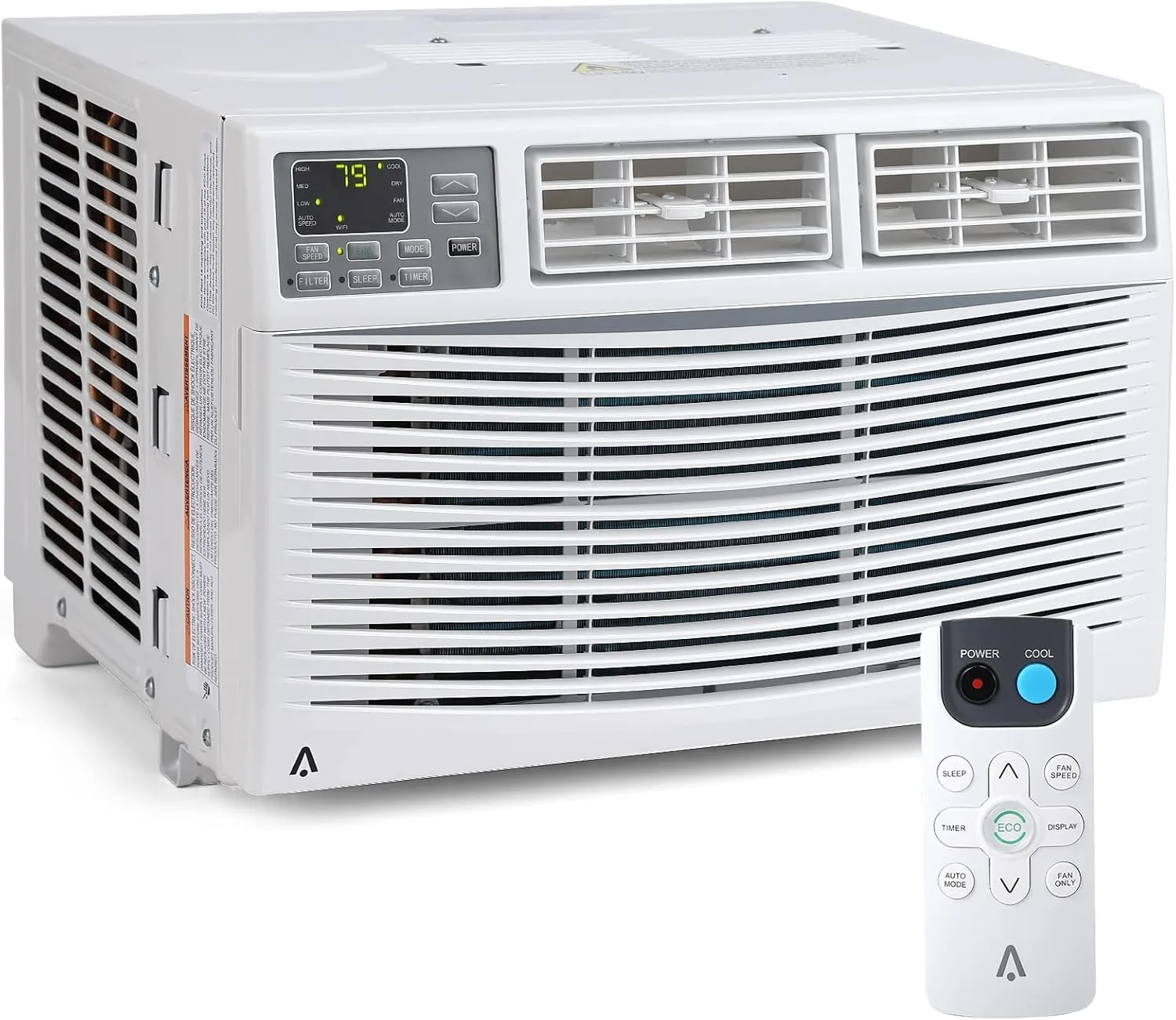 8000 btu wifi window ac app remote control 350 sqft